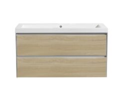 Badmeubel Lilium Trendline 100 Light Wood