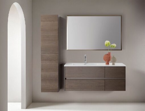 Badmeubel Layda 120 donker walnoten - Afbeelding 2