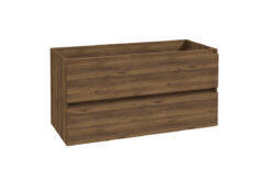 badmeubel alvara warm eiken met wastafel keramiek