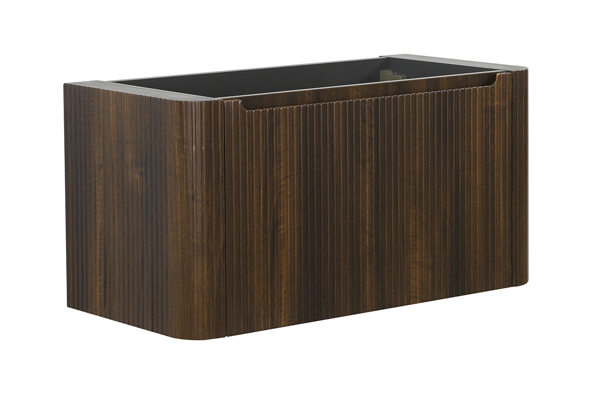 badmeubel sulora walnoot met wastafel - afbeelding 7