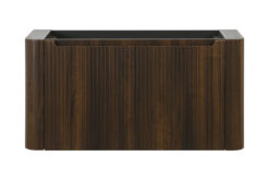 badmeubel sulora walnoot met wastafel - afbeelding 8
