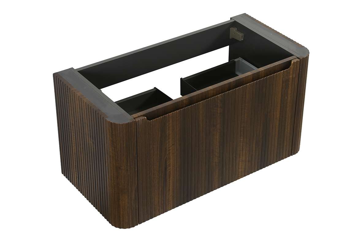 badmeubel sulora walnoot met wastafel - afbeelding 11