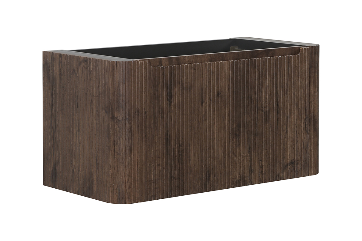badmeubel sulora met topblad bruin eiken - afbeelding 3